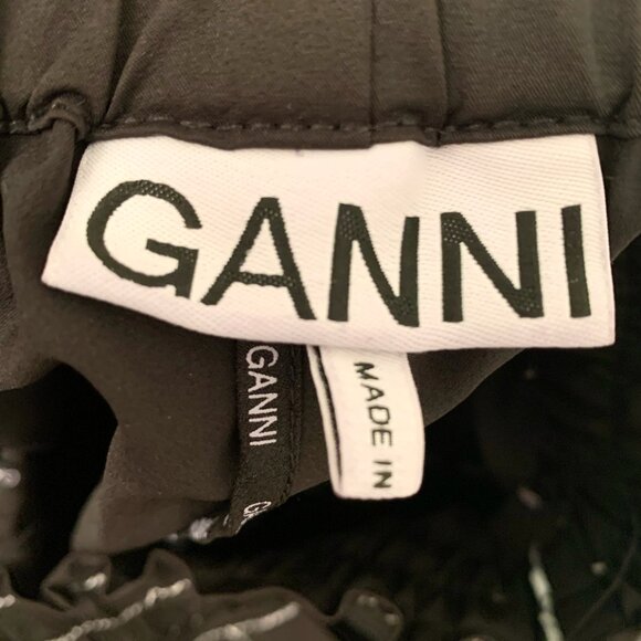 SOLD

GANNI Cinnober Black Trouser/Track Pants with White Details - Picture 5 of 5